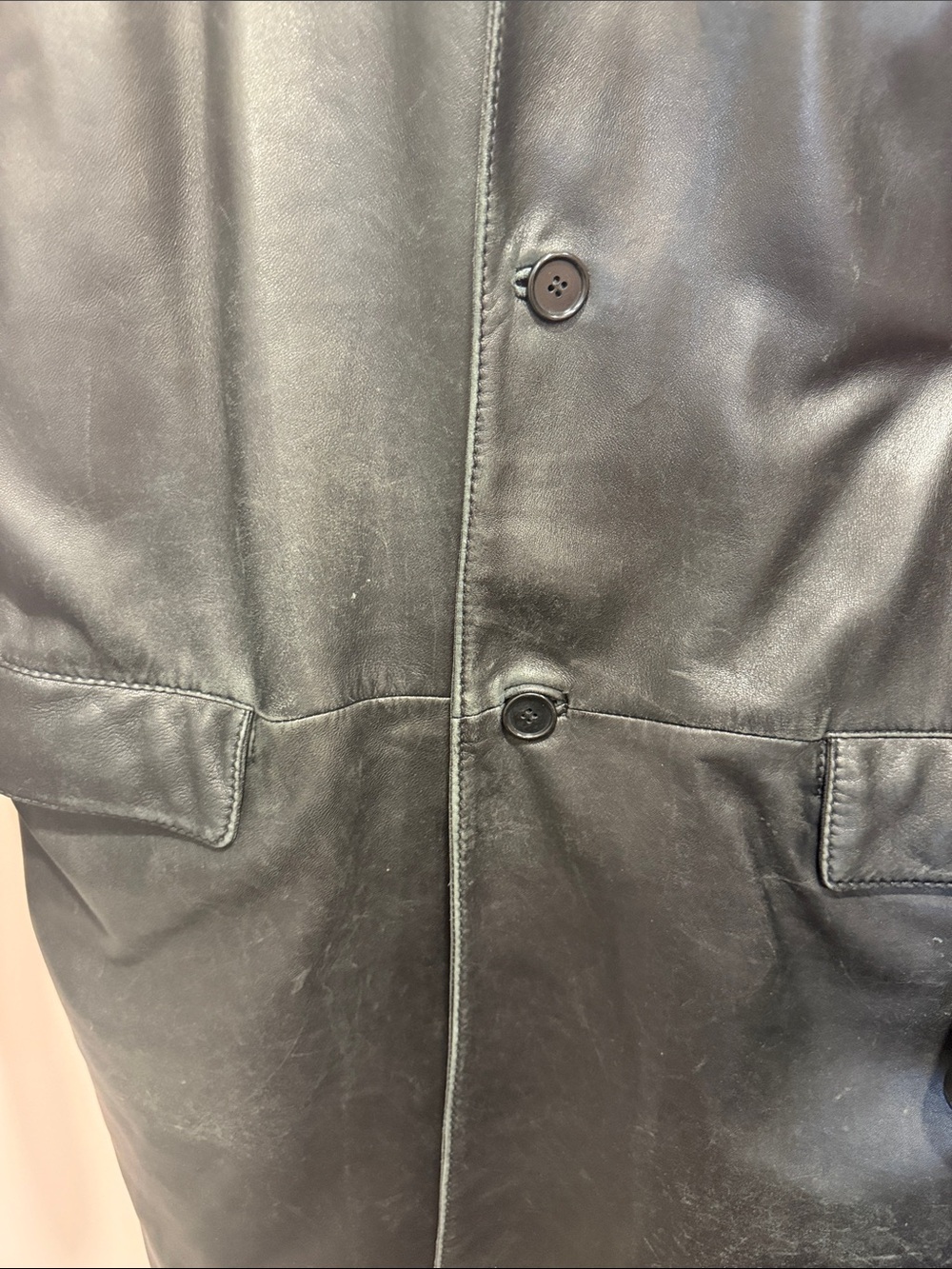 Saks Fifth Avenue 100% Genuine Leather Mario Vittorio made in Italy - Picture 4 of 7